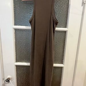 H&M racerback brown/taupe dress size small!